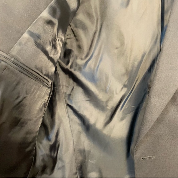 Brooks Brothers “346” Gold Button Navy Blue Wool Logo Sports Blazer Coat Jacket - Picture 2 of 15